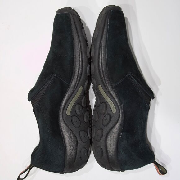 Merrell Jungle Moc Slip-On Shoe Black Suede Water Resist Women 9.5 Worn Once - Picture 13 of 14
